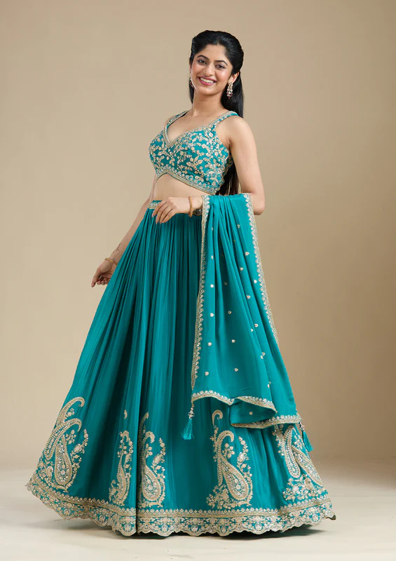 Chiffon Charm Lehenga Set